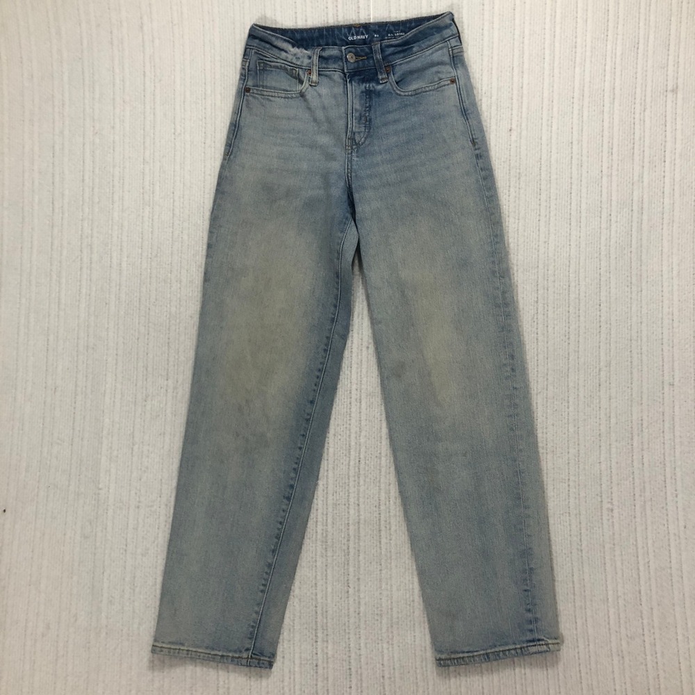 Old Navy OG Loose Jeans Women's Size 00 Light Wash Denim Pants